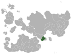 Map showing Men̈́sa in Internatia