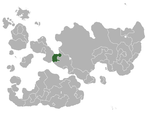 Map showing Amsteris in Internatia