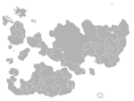 Map showing St. Olaf in Internatia