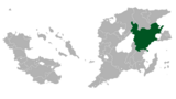Map showing Monteverde