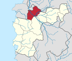 Location of Alik'r Desert in Raingate