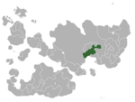 Map showing Beige in Internatia