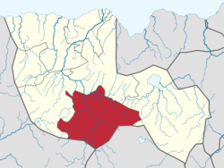 Location of Trumbia in Tikata