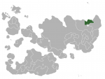 Map showing Brickistan in Internatia