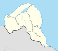 Location of the host city in Irdminia