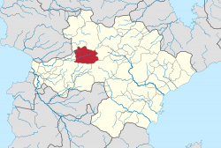 Location of Qumi in Gandhara
