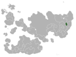 Map showing Hanzyuki in Internatia