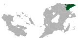 Map showing Sanlyona