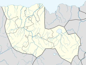 Location of host city in Tikata.