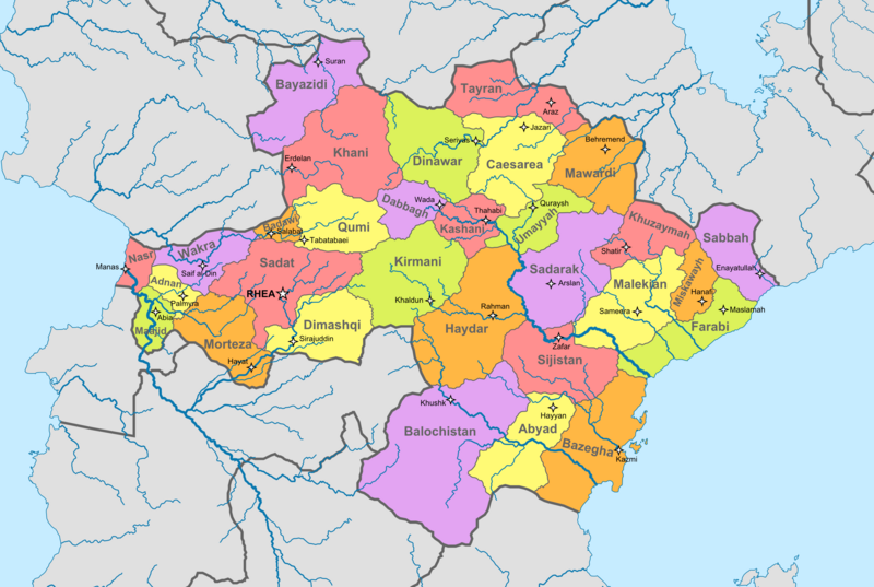 File:Gandhara, administrative divisions - colored.png