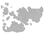 Map showing Kaministiquia in Internatia