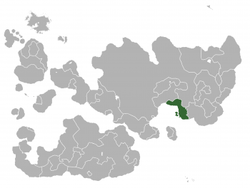 Location of  Stylé  (green) in Internatia  (dark grey)  —  [Legend]