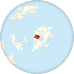 Location of Gandhara (red)