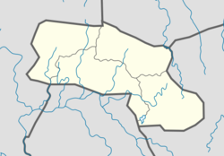 Location of the host city in Ova Anova.