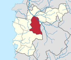 Location of The Vale in Raingate