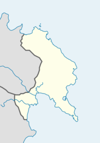 Location of the host city in Olaia.