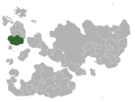Map showing Leshia in Internatia
