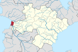 Location of Nasr in Gandhara