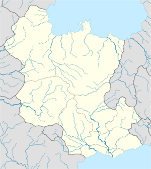 Location of the host forest in Mărium.