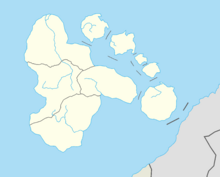Location of the host city.