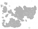 Map showing Lost Islands in Internatia