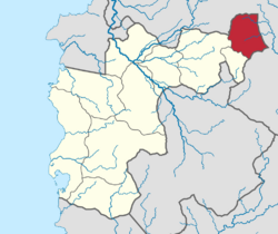 Location of The Rift in Raingate