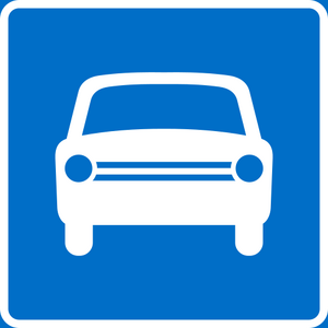 Gandhara traffic sign expressway.svg