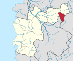 Location of High Rock in Raingate