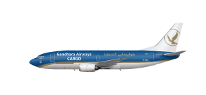 Gandhara Airways Cargo Boeing 737-300SF (YZ-BDG).png
