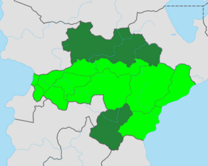 Gandhara location map governorates republics.png