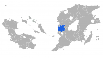 Location of the United Principality in Outernatia
