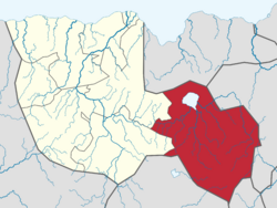 Location of Medaria in Tikata