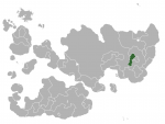 Map showing Edoriada in Internatia