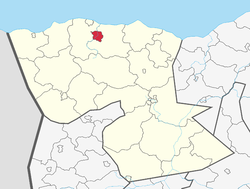 Location of Surme in the State of Surmetia