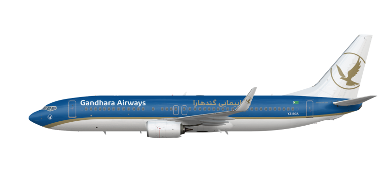 File:Gandhara Airways Boeing 737-800 (YZ-BGA).png